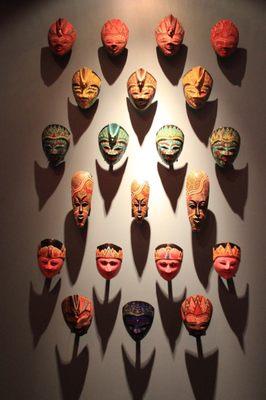 Spirit masks.