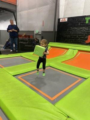 Trampolines for kids of all ages!