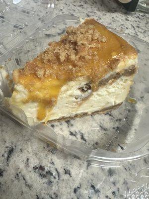 Peach Cobbler Cheesecake