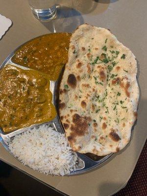 Mushroom Masala Lunch Combo