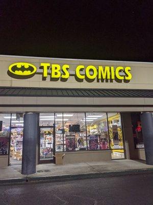 Cool comic shop