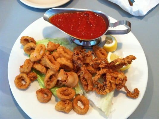 Fried calamari, would order again. Very fresh