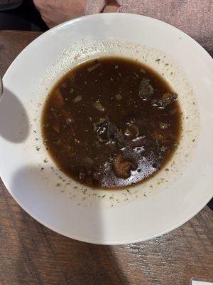 Mushrooms soup - this soup is from real mushrooms very delicate and delicious.