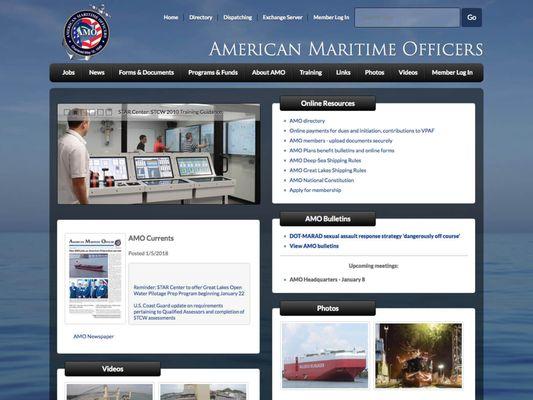 American Maritime Officers Design Only