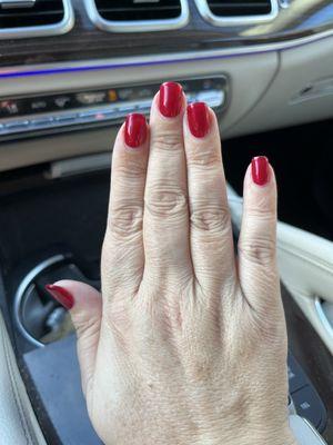 My gel manicure