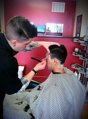 straight razor all the way