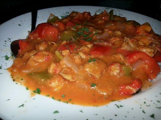 Crawfish etouffee. By far the worst I've ever had anywhere.