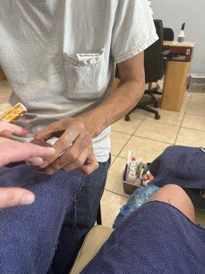 Nail salon