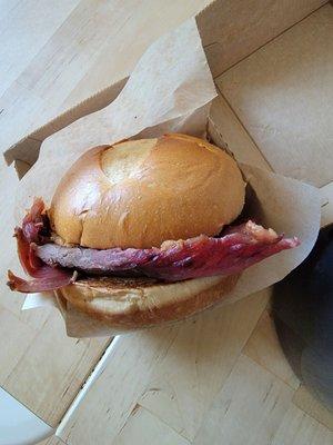 Smokehouse Brisket sandwich