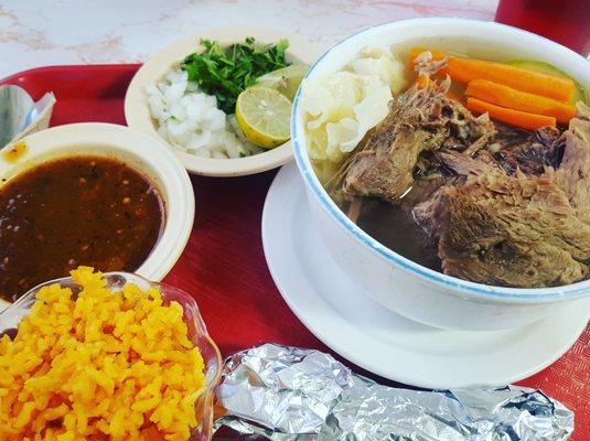 Best caldo de rez in albuquerque!