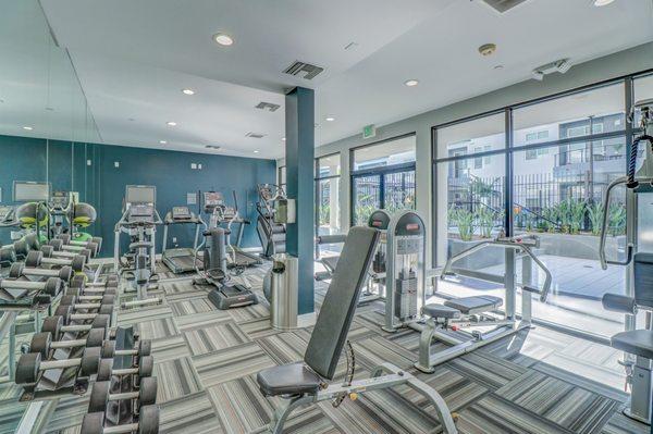 Newly upgraded Fitness Center