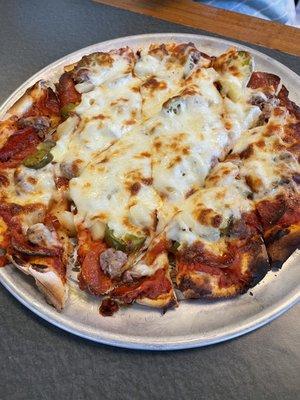 Tangy and Sassy pizza