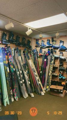 ski selection