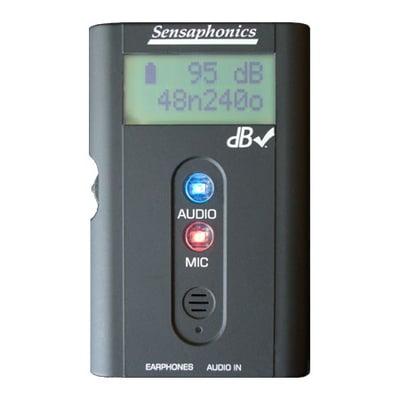 dB Check is the first and only device that measures the sound pressure levels reaching the ear canal.