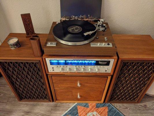 My stereo setup with the marantz 2270 as the centerpiece