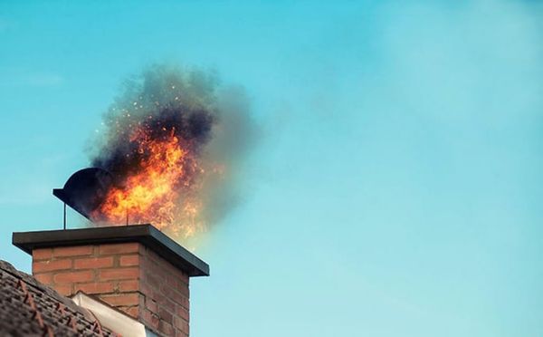 This is what happened when you don't clean your chimney this person decided to wait 10 years guess what happened