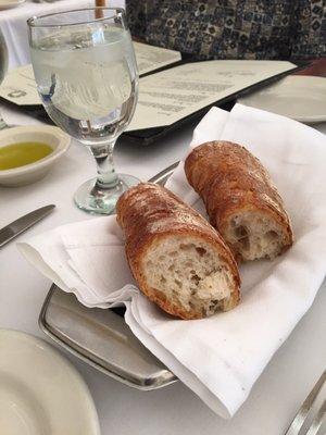 Rustic Tuscan bread.