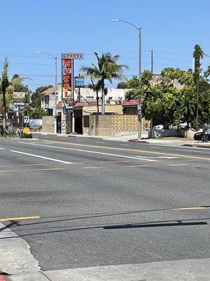 Motel sign