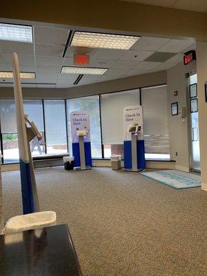 Selft check in at labcorp. It scans and take a picture of your id and insurance card.