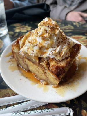 Apple Cider Donuts Bread Pudding