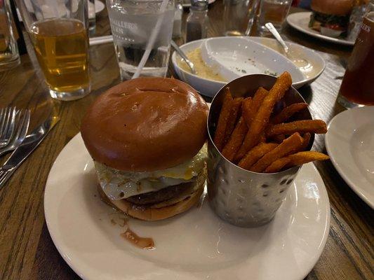 Truffle Mushroom Burger