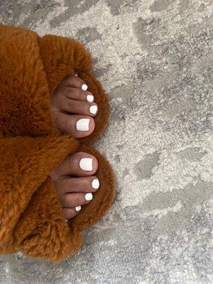 Pedicure was fine!