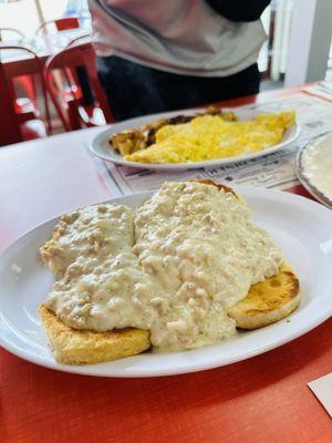 Biscuits and gravy