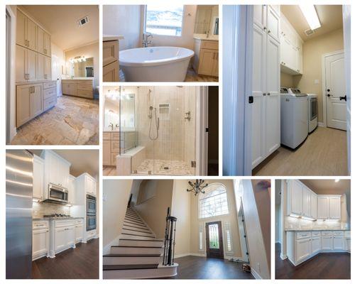 Kitchen and bath remodels