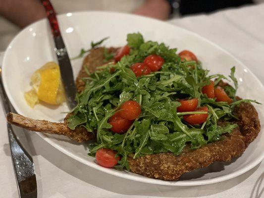 Veal chop Milanese