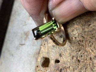 Green tourmaline