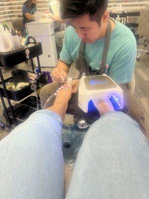 A pedicure!!!!