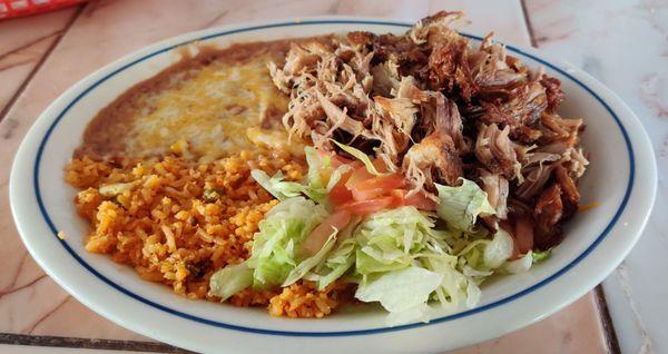 Carnitas Plate