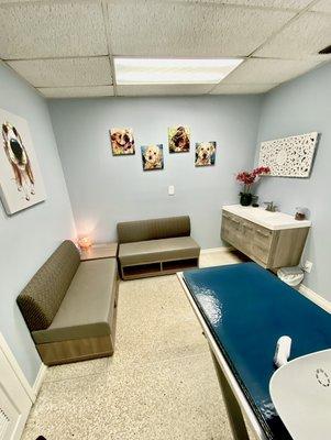 Enjoy our newly renovated exam rooms while you have a complementary coffee or tea