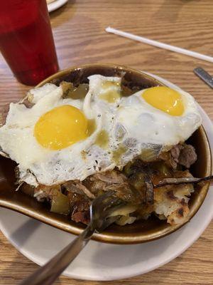 Carnitas skillet (on special) - delish!