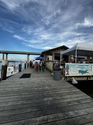 Dock seating