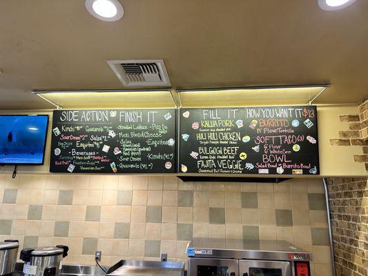 Menu Board