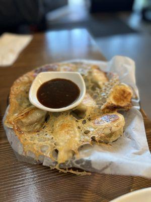 Chicken Pan Fried Dumplings