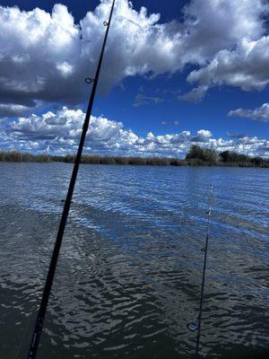 Fishing deck