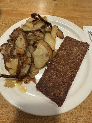 side orders of goetta and home fries