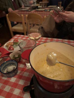 Cheese fondue