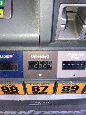 $2.62. Gal