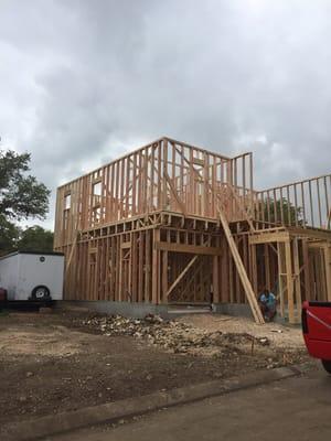 Current new build Nueva home builders for client. Pallatium Villas, SA,TX