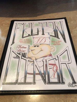 Fulton Diner menu!