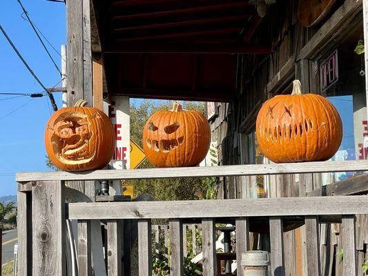 A few locals hanging out in front of the Westport Community Store.