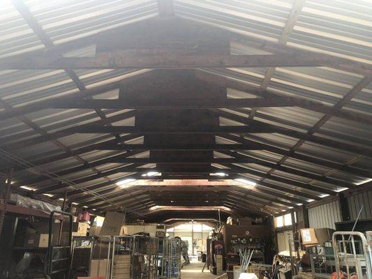 Looking for a dependable metal roof We happily offer metal roofing solutions for local residents and businesses.