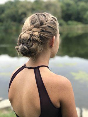 Perfect updo!