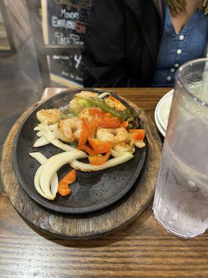 Shrimp fajita