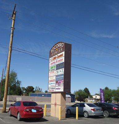 Rapid A Loan is at the Socorro Center Mall.