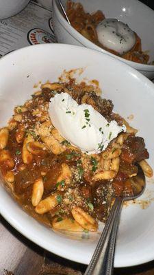 Short Rib Cavatelli