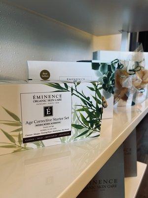 Proud partner with Eminence Organic Skin Care.